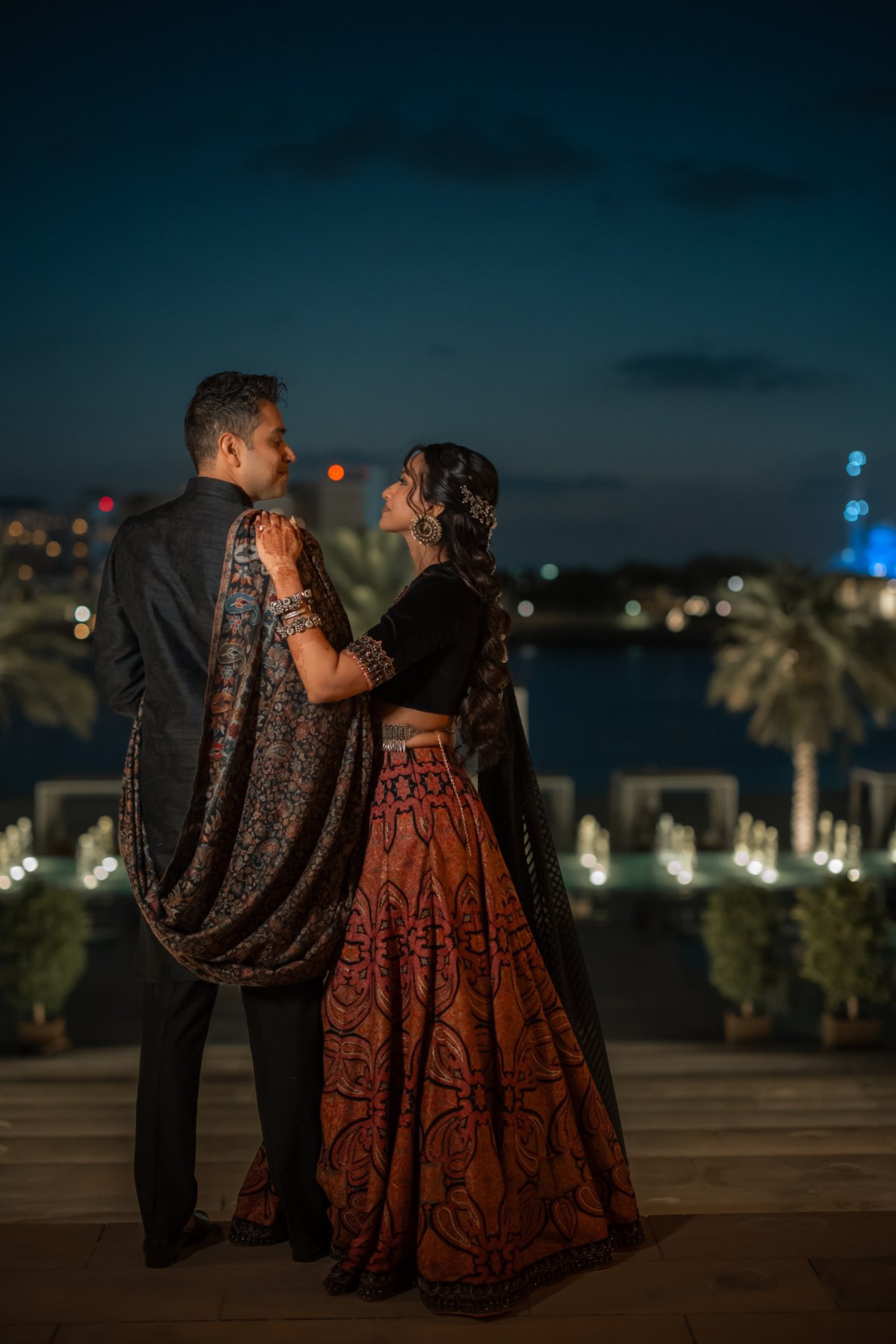 Candid wedding moment photographed in the UAE by Candid Chemistry